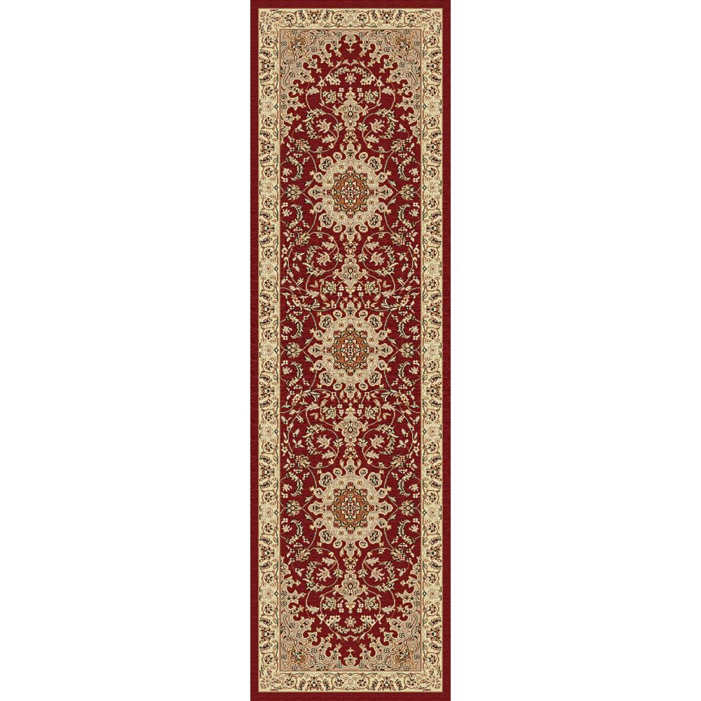 Dynamic Rugs 58000-300 Legacy 2.2 Ft. X 7.7 Ft. Finished Runner Rug in Red